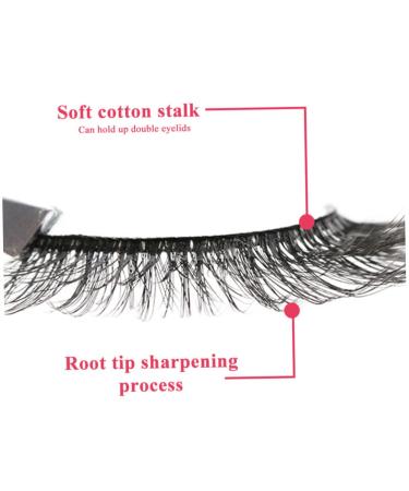 Buy Waterproof Thick False Eyelashes - Reusable Self-Adhesive Bushy Fluffy Eyelashes for a Glamorous Look - Buy Online on GoSupps.com