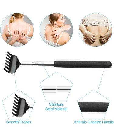 Uraqt 3-Part Head Massager Set | 20 Sensor Relaxing Head Massage Spider & Back Scratch for Wellness - Buy Online on GoSupps.com