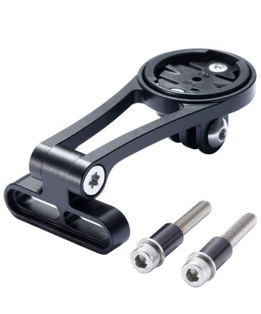 Dymoec adjustable bicycle bracket GPS bicycle computer bracket for Garmin Edge GoPro 25 130 200 500 520 80 820 1000 1030 GoPro camera and bicycle lighting black 36mm