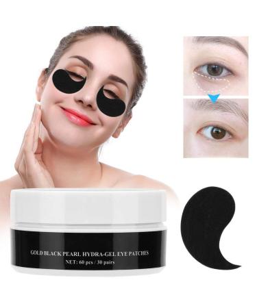 Shop Sonew 60 PCs Black Pearl Essence Eye Pads - Moisturize Reduce Fine Lines & Dark Circles Tighten Skin - International Shipping Available - Buy Online on GoSupps.com