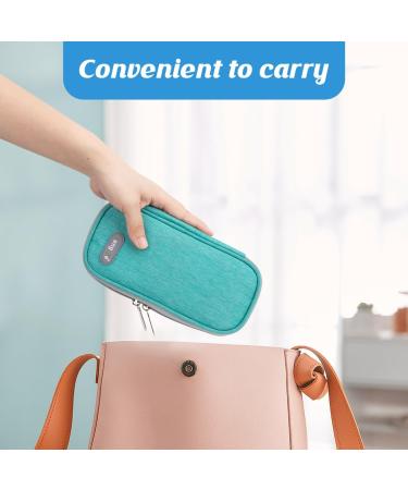 Youshares Insulin Cooling Bag with 2 Cooling Packs - Essential Diabetes Accessories for Safe Travel | Diabetic PEN Cool Box (Green) - Buy Online on GoSupps.com
