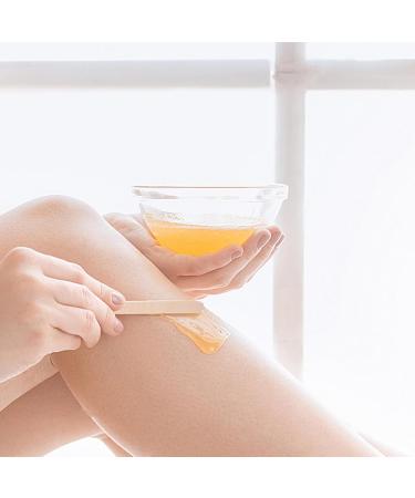 Patkaw Wooden Wax Sticks - 100 Pieces for Hair Removal | Spatula for Body Legs Lips Nose & Facial Treatments - Buy Online on GoSupps.com