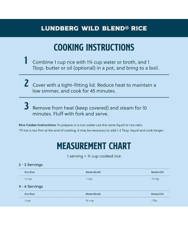 Lundberg Wild Blend Rice 16 oz (Pack of 6) - Pantry Staple for Cooking | Whole Grain, Non-GMO, Gluten-Free, Vegan, Kosher - Versatile, Rich Color, Full-Bodied Flavor - Buy Online on GoSupps.com