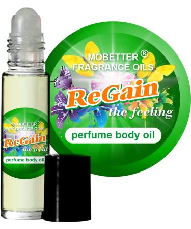 MOBETTER FRAGRANCE OILS ReGain The Feeling Perfume Body Oil ReGain the Feeling 0.33 Fl Oz (Pack of 1)