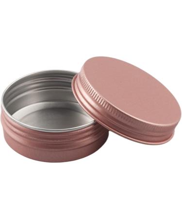 50 Pieces 30ml Matte Pink Aluminum Screw Cap Containers - Cosmetic Cream Cans & Candle Boxes - Includes 35mm Stickers | International Shipping Available - Buy Online on GoSupps.com