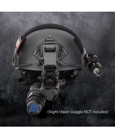 Helmet Accessory Improved Version PVS-14 /PVS-18 Single-Barrel Night Vision Model Metal Dumper(Night Vision Goggle NOT Included) - Buy Online on GoSupps.com