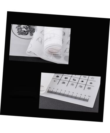 Ipetboom Nail Art Tool Nails Tools Silicone Tool Nail Art Stamping Mats Decorating Tools Nail Sticker Guide Nail Tools Nail Decorations Accessories Nail Art Mat Nail Polish Decorate 40.5*30.5cm As Shown - Buy Online on GoSupps.com