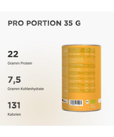  Harvest Republic HARVEST REPUBLIC Organic Whey Protein Powder Vanilla 750g | Organic Whey Protein | Whey Protein for Muscle Development | Up to 22g of protein per serving | - Buy Online on GoSupps.com