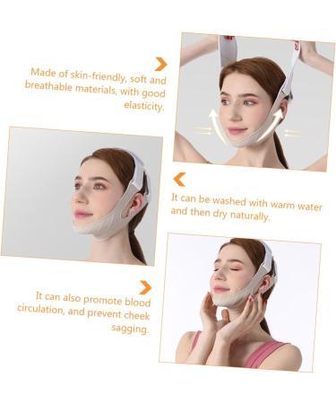 Angoily 1pc Thin Belt Facial Slimming V Lift Belt V Belt Chin Slimming Strap - Lifting Miss Silica Gel Shoulder Strap Major - Buy Online on GoSupps.com