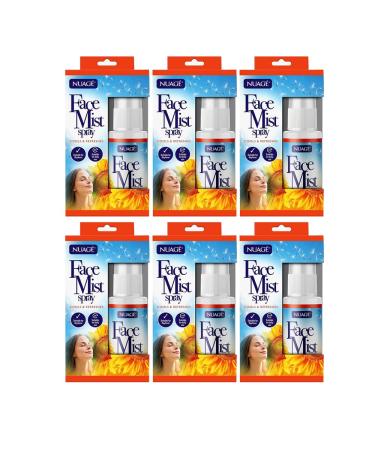 Hayfever Relief Cooling Face Mist Spray- Eye Mask for Cooling- Cool & Fresh Moisture Spray for Eye- Suitable for Daily Use (15ml) (Pack Of 6)