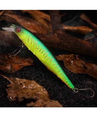 Mat Tiger Jerkbait for Bass Fishing - 85mm Minnow Lure Kit - Suspending Jerk Baits - 1 Pack - Buy Online on GoSupps.com