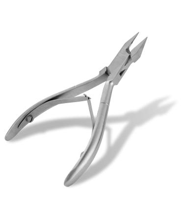 Shehadeh - Corner Pliers - Nail Clippers - Nail Cutter - for Ingrown and Thick Nails - Includes Protective Cap Made of Genuine Leather - 13 cm