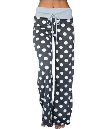 Plus Size Women's Bohemian Dot-Print Wide Leg Jogging Pants | Comfortable Leisure & Homewear - Buy Online on GoSupps.com
