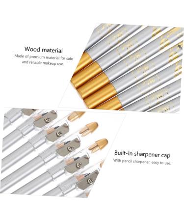 TOVINANNA 10pcs Pencil Sharpener Eyebrow Pencil Makeup Pencils Eye Liner Eyebrow Tool 2 in 1 Eyeliner Pen Eyeliner Pencils Strokes Pencils Eyebrow Pencils Eyeliner with Sharpener Makeup Tool - Buy Online on GoSupps.com