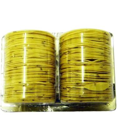 Heera Mini Pappadums Cumin (Jeera) 400g - Pack of 2 | Authentic Indian Snack - Buy Online on GoSupps.com