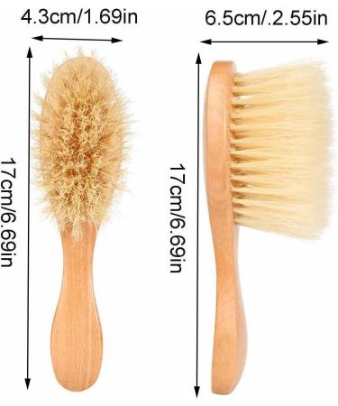 HMLTD Men's Beard Brush | Soft Beard Care Accessory for Home Travel & Business | Perfect Grooming Tool for a Stylish Beard - Buy Online on GoSupps.com