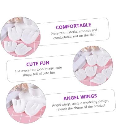 jojofuny 1 Set 50pcs Angel Wings Embroidery Supplies Wedding Favors New Born Fairy Wings Costume Women White 13X9CM - Buy Online on GoSupps.com
