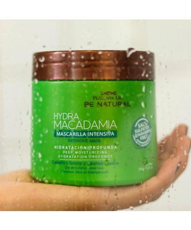 Placenta Life Be Natural Hydra Macadamia - Deep Moisturizing Hair Mask for Dry & Damaged Hair (12.35 Oz) | International Shipping Available - Buy Online on GoSupps.com