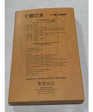 Buy Smokeless Moxa Rolls Online | International Shipping Available | Herbal Wellness Products - Buy Online on GoSupps.com