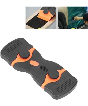 Razor Scraper Tool - 2-in-1 Metal & Plastic Blades Ergonomic ABS Handle for Easy Operation on Boats - Black & Orange - Buy Online on GoSupps.com