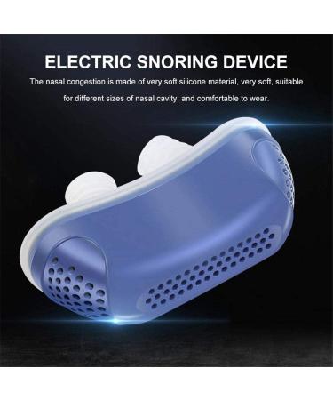 AISHFP Electric Anti Snoring Device | Snore Stopper Purifier | USB Lightweight Nose Plug for Comfortable Sleep - Buy Online on GoSupps.com