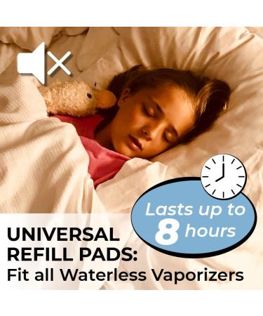 Kids Relief Universal Refill Scent Pads Lavender Menthol & Eucalyptus Vapor Fits All WATERLESS Plug-in Vaporizers Bonus Pack (20 + 5 Free) - Buy Online on GoSupps.com