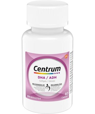 Centrum Prenatal Multivitamins/Minerals with Folic Acid and DHA Multivitamins Supplement with Omega 3 60 Prenatal Tablets & 60 DHA Softgels (120 Total Count) (Packaging May Vary) - Buy Online on GoSupps.com