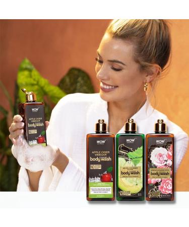 WOW Skin Science Body Wash Silky Skin Variety 3 Pack - Hydrating & Nourishing Body Wash Set - Buy Online on GoSupps.com