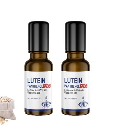 Hengxuan Lutein Oil Essence Anti-Wrinkle Oil Eye Serum Essence Lutein Panthenol VC Eye Care Essence Firming Eye Serum Reduces Wrinkles And Swelling 20ml (2)