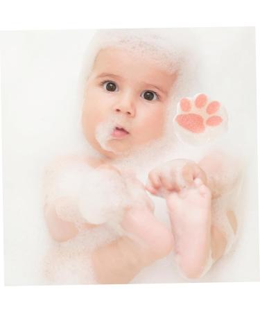 IWOWHERO Baby Facial Cleanser Body Bath Sponge sponges for Bathing Baby Powder Talc- Foam Sponge Bath Shower sponges for Cleaning face Cleansing Pads Powder Puff loofah Toddler - Buy Online on GoSupps.com