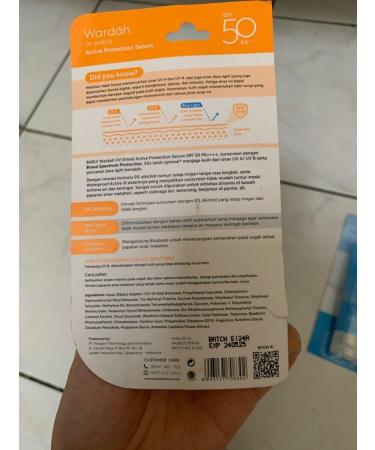Wardah UV Shield Active Protection Serum SPF 50 PA ++++ | 35 ml | Best International Shipping Available - Buy Online on GoSupps.com