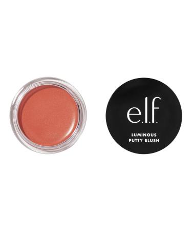 e.l.f. Luminous Putty Blush Putty To Powder Blush With A Shimmer Finish Lightweight Buildable Formula Isla Del Sol Isla Del Sol 10 g (Pack of 1)