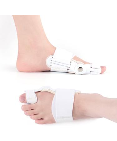 12-Piece Bunion Corrector & Soft Gel Toe Spreader | Hallux Valgus Relief & Toe Alignment - Buy Online on GoSupps.com