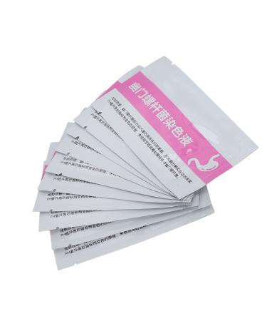 10 Piece H Pylori Test Paper Set Professional Portable Home Test for Helicobacter Pylori Detection Health Care Monitoring Early Diagnosis