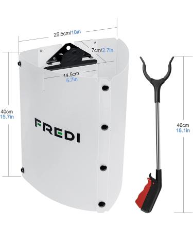 Cloth Diaper Sprayer Splatter Shield with Clips - Prevent Toilet Mess - Buy Online on GoSupps.com
