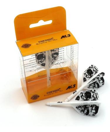 CUESOUL ROST Integrated Dart Shaft and Flights - Big Wing Shape - Green Skull | 33mm Length - Buy Online on GoSupps.com