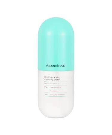Vacure:treat Micellar Water, Gentle Facial Cleanser & Makeup Remover for Adults, Cleansing & Moisturizing, Suitable for All Skin Type, Natural Ingredients, Postbiotics, Panthenol 8.45 Fl. Oz, 1 Count