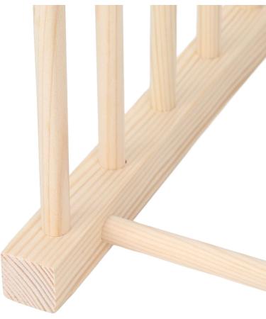 Display Stands Wooden Display Stand for Nail Art Elegant Board Easel with Stable Flat Plate Stand for Photos Frames Artworks - Buy Online on GoSupps.com