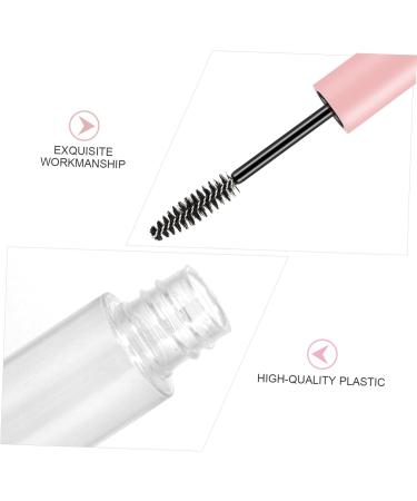WOONEKY 50 Pcs Mascara Empty Tube Glossy Lip Gloss DIY Mascara Tube Mascara Wands and Bottle Plastic Pink - Buy Online on GoSupps.com