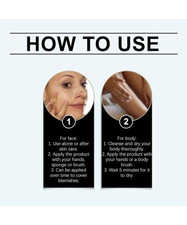 Zynewa Perfect Cream Longlasting concealer 80 g waterproof covering cream with covering brush full coverage perfect against dark circles and skin impurities for a perfect complexion - Buy Online on GoSupps.com