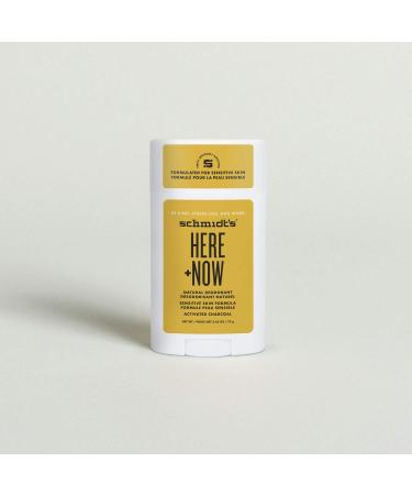Schmidt's Activated Charcoal Sensitive Skin Deodorant 2.65 oz - Buy Online on GoSupps.com