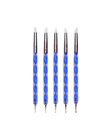 5 Piece Nail Dots Nails Double Sided Set Ideal for Professional or Home Use