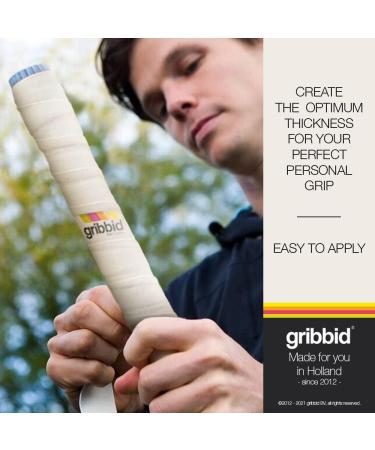 Gribbid Hockey Grip Chamois - Original Dutch Shammy Soft & Absorbent - Available in White/Yellow (1-Pack & Multipack) - Buy Online on GoSupps.com