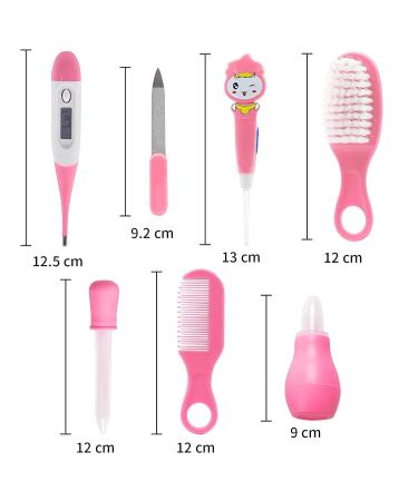 Unipampa Baby Care Set - Complete 14-Piece Newborn Accessories & Healthcare Kit (Pink) for All-in-One Baby Care - Buy Online on GoSupps.com