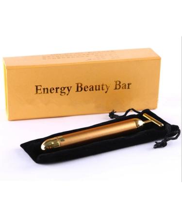 AnHua Beauty Massage 24K Golden Anti-Aging Pulse Skin Care Gold Facial Roller Massage