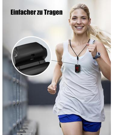 Oxygen Saturation Measuring Device - HOLFENRY Black Pulse Oximeter for Accurate Finger Pulse & Oxygen Level Tracking - Buy Online on GoSupps.com