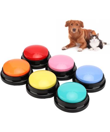 Training Bell for Pets - 6 Multifunctional Recording Buttons for Dogs | Portable 30-Second Ringing Bells - Buy Online on GoSupps.com