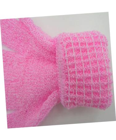FRCOLOR 5 Pairs Body wash Scrubber Bath Scrubber loofah Glove Bath mitt Bath Loofah Scrubber Gloves Five- Finger Bath Gloves Body Brush Glove Shower Mitten Bath Glove Scrubber rub mud - Buy Online on GoSupps.com
