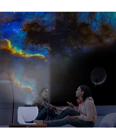 Planetarium Starry Sky Projector Lamp - Cluhertvy 12 Films Night Light for Kids & Adults | Perfect for Ceiling Bedroom & Parties - Buy Online on GoSupps.com