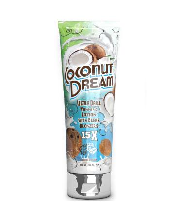 Fiesta Sun Coconut Dream Ultra Dark Tanning with Clear Bronzers  8 oz.